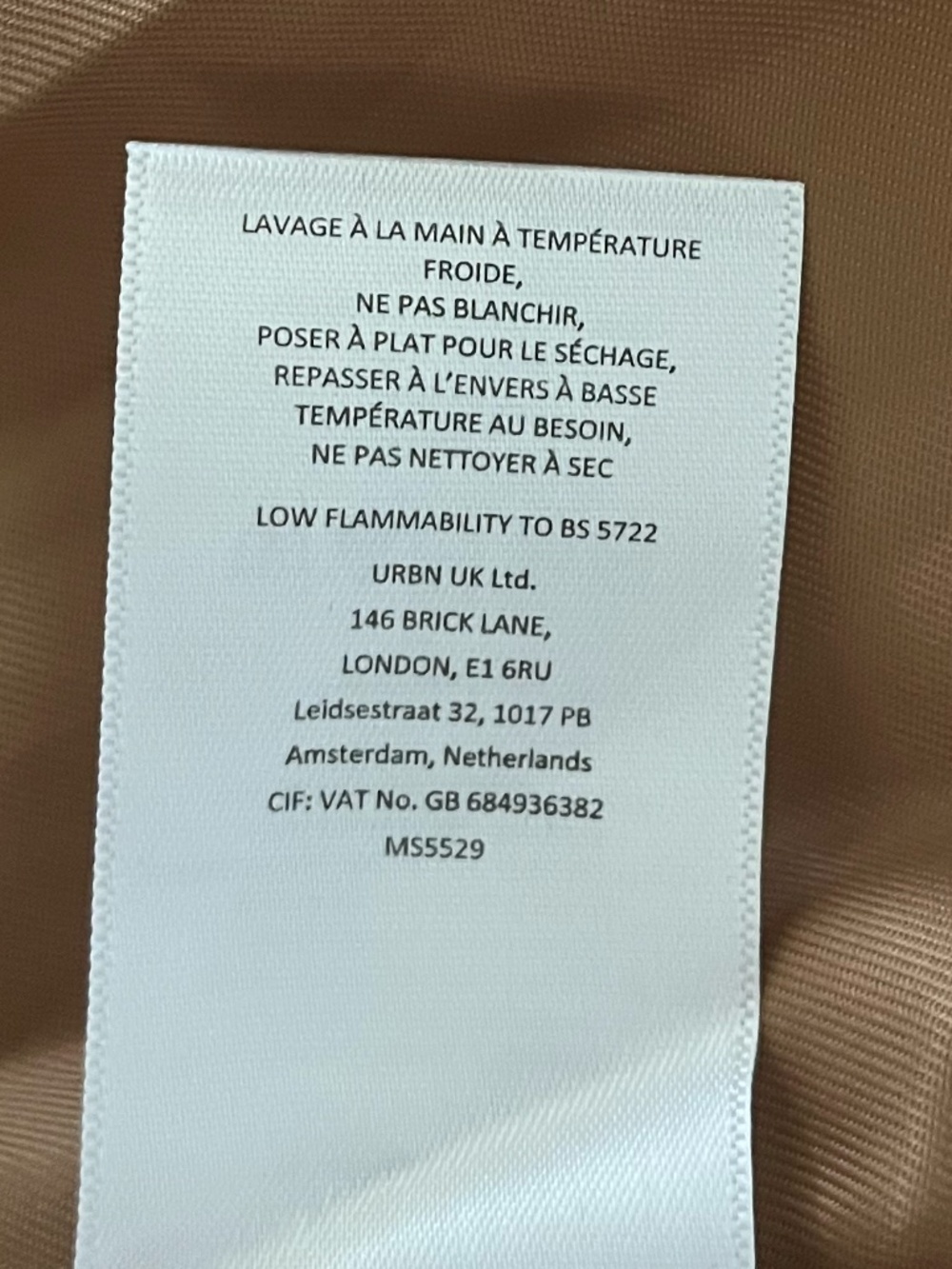 NWT MARE MARE x ANTHROPOLOGIE | Square-Neck Vest in Neutral | Size Small - Picture 12 of 12